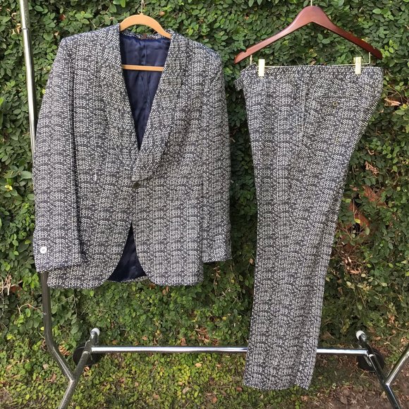 Roberto Cavalli Silk Suit